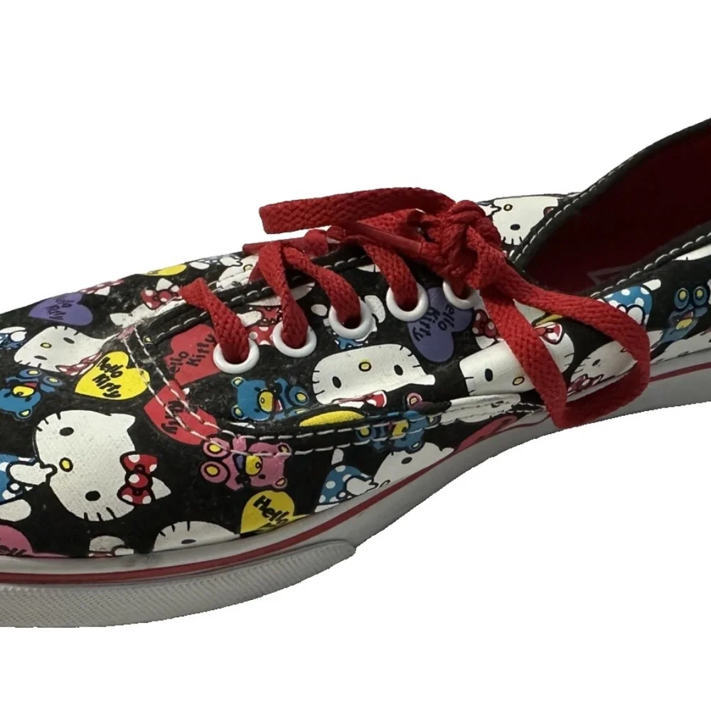 Vans x Hello Kitty Sneakers – Men Size 8/Women 9.5 –Worn Once- Good Condition - Picture 4 of 6